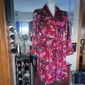 Vera Bradley Multicolor Patterned Women's Robe